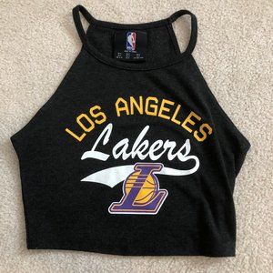 Lakers crop tank